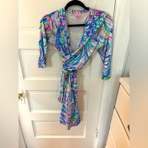 Lilly Pulitzer wrap dress